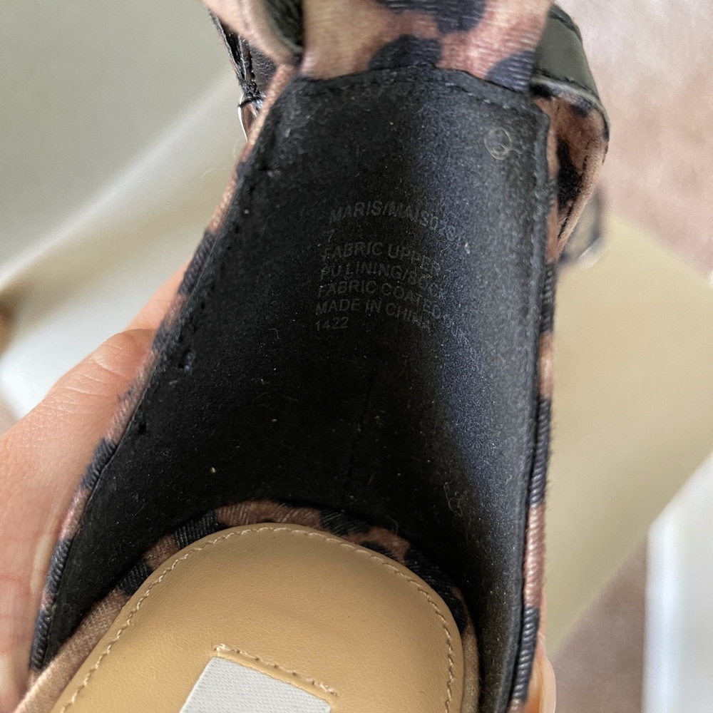 Steve Madden Leopard Print Marisa Block Heels - image 4